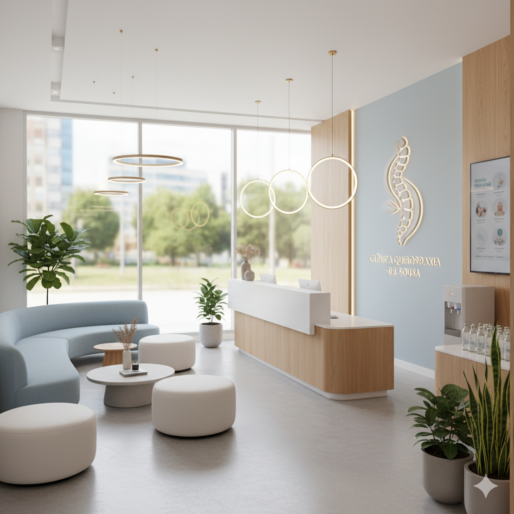 Recepção da clínica